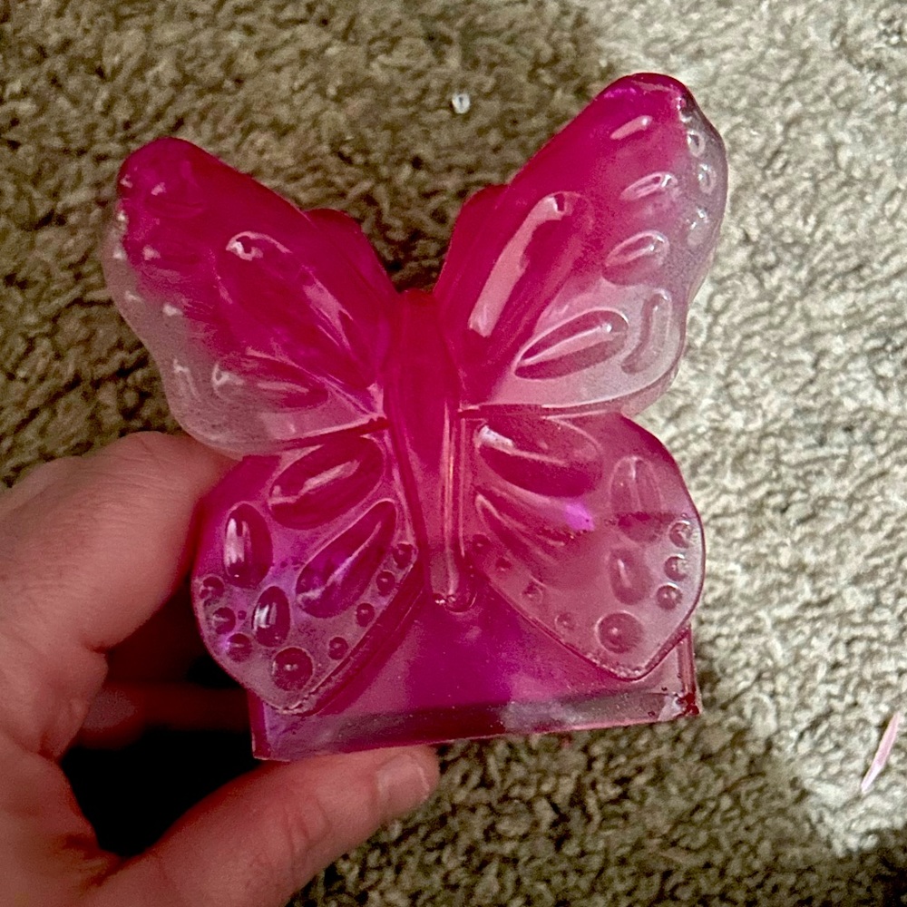 Butterfly candle holder